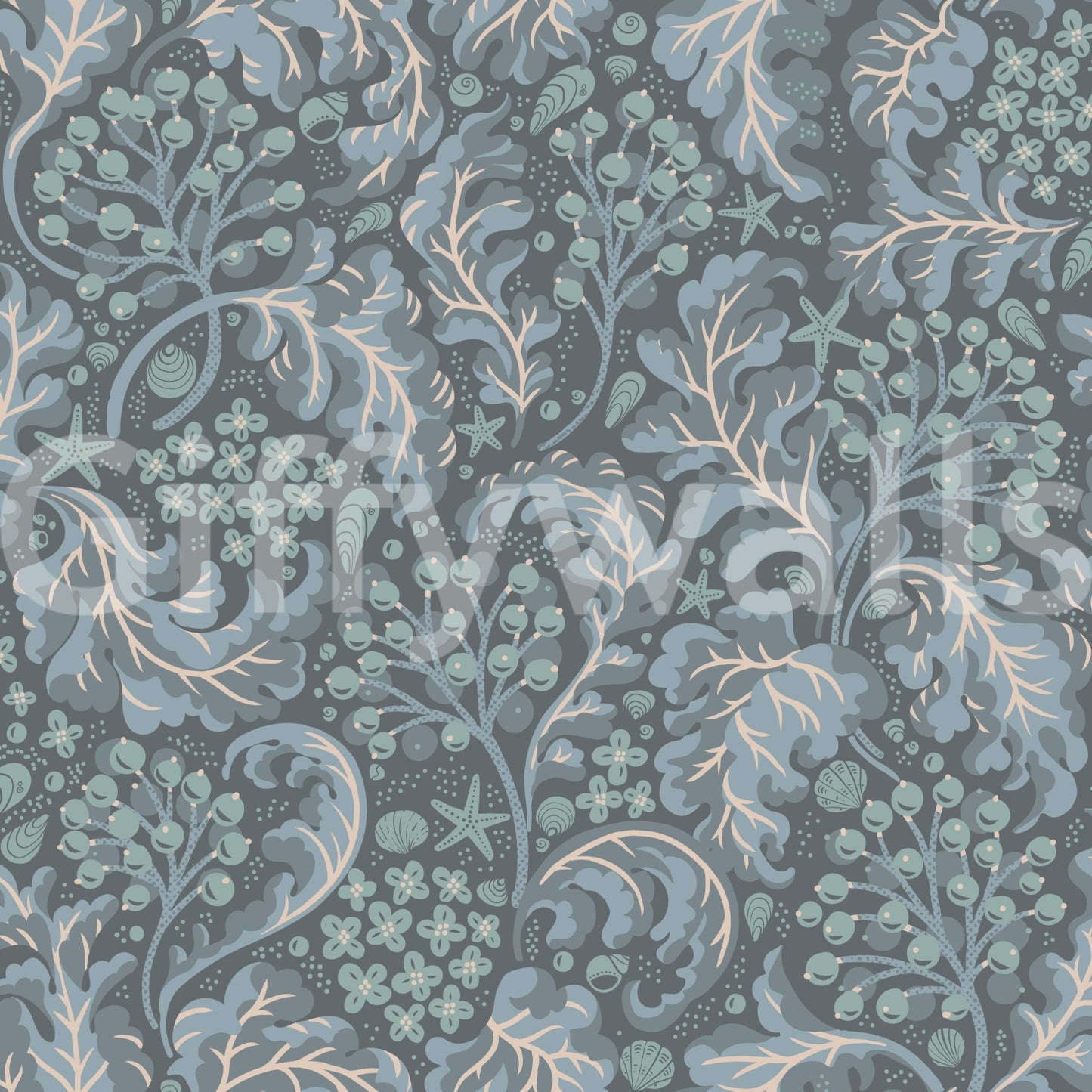 Bold botanical wallpaper for interiors