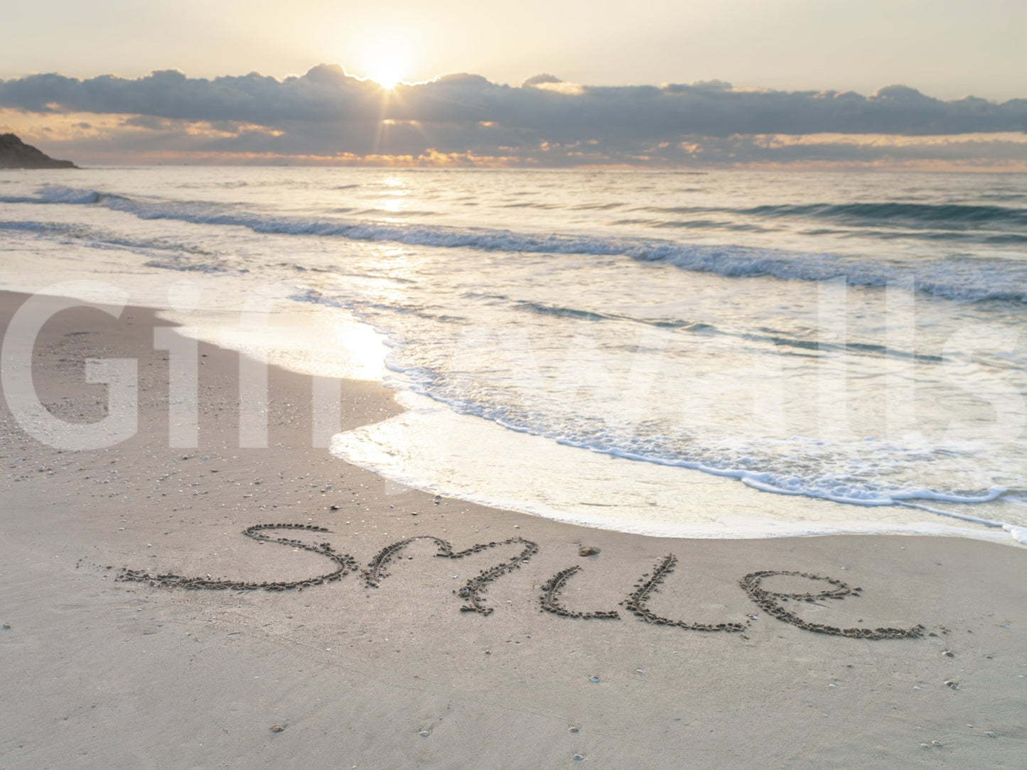 Seaside Smile Wall Mural