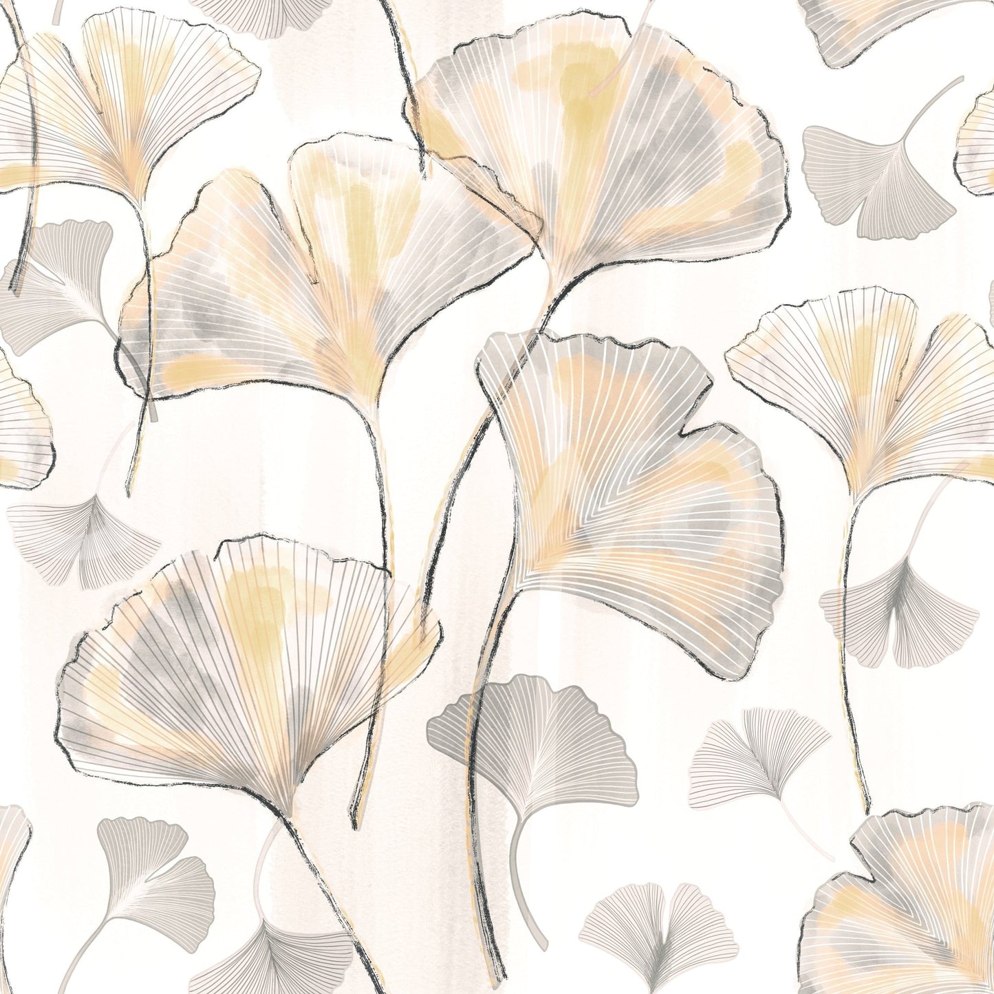 Serene Ginkgo Wallpaper