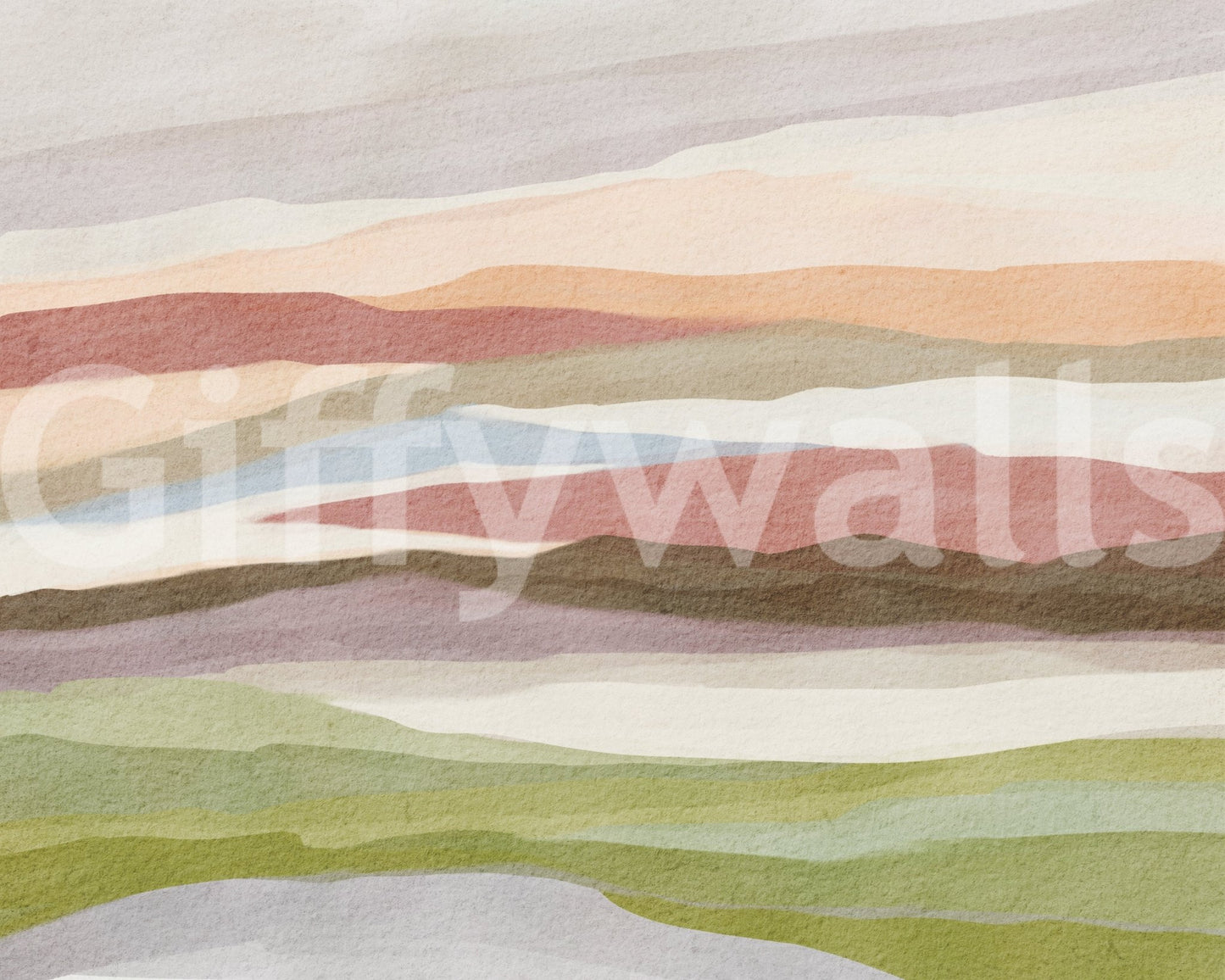 Serene Horizons Wall Mural