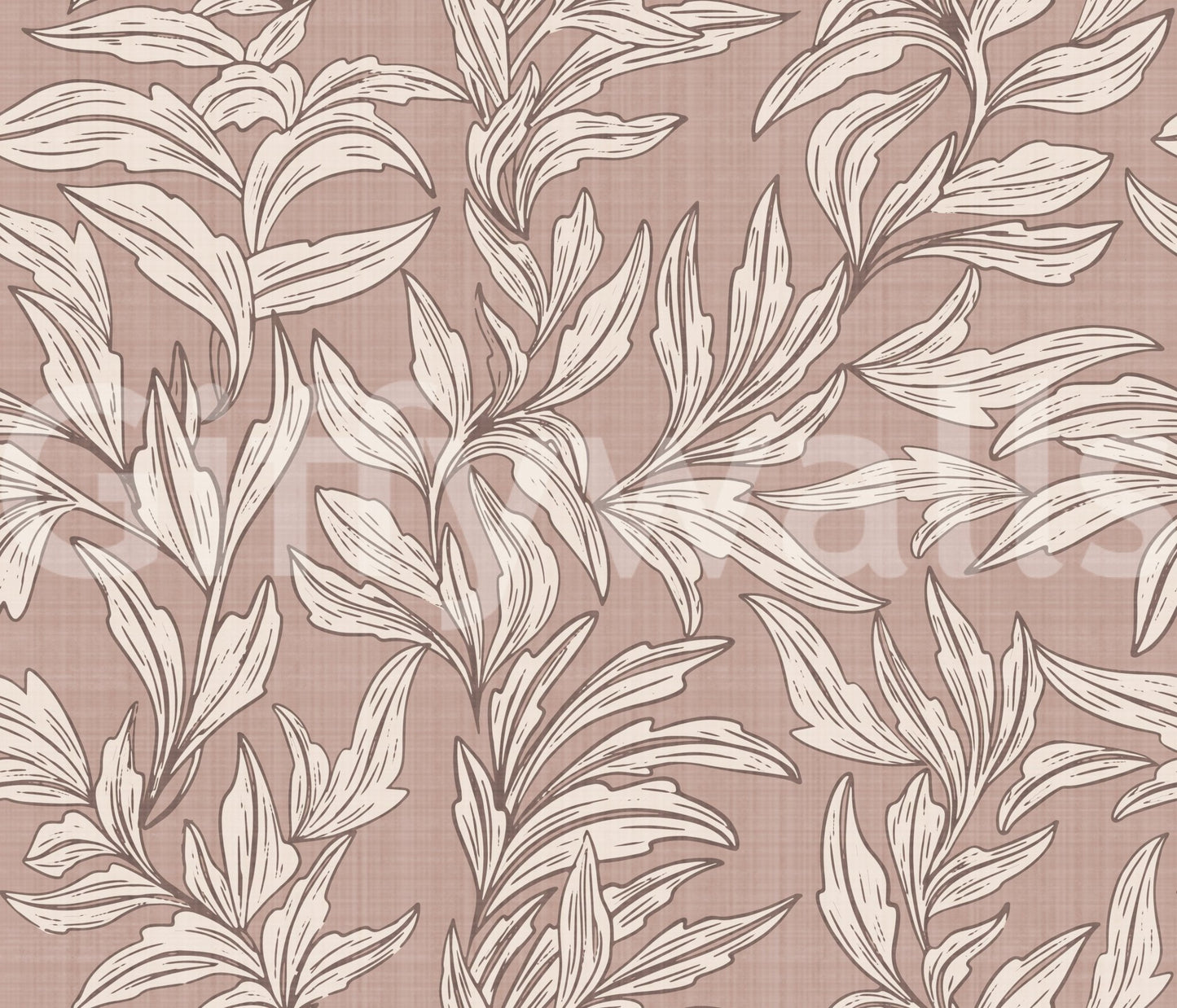 Nature-inspired fabric look wallpaper, GD999