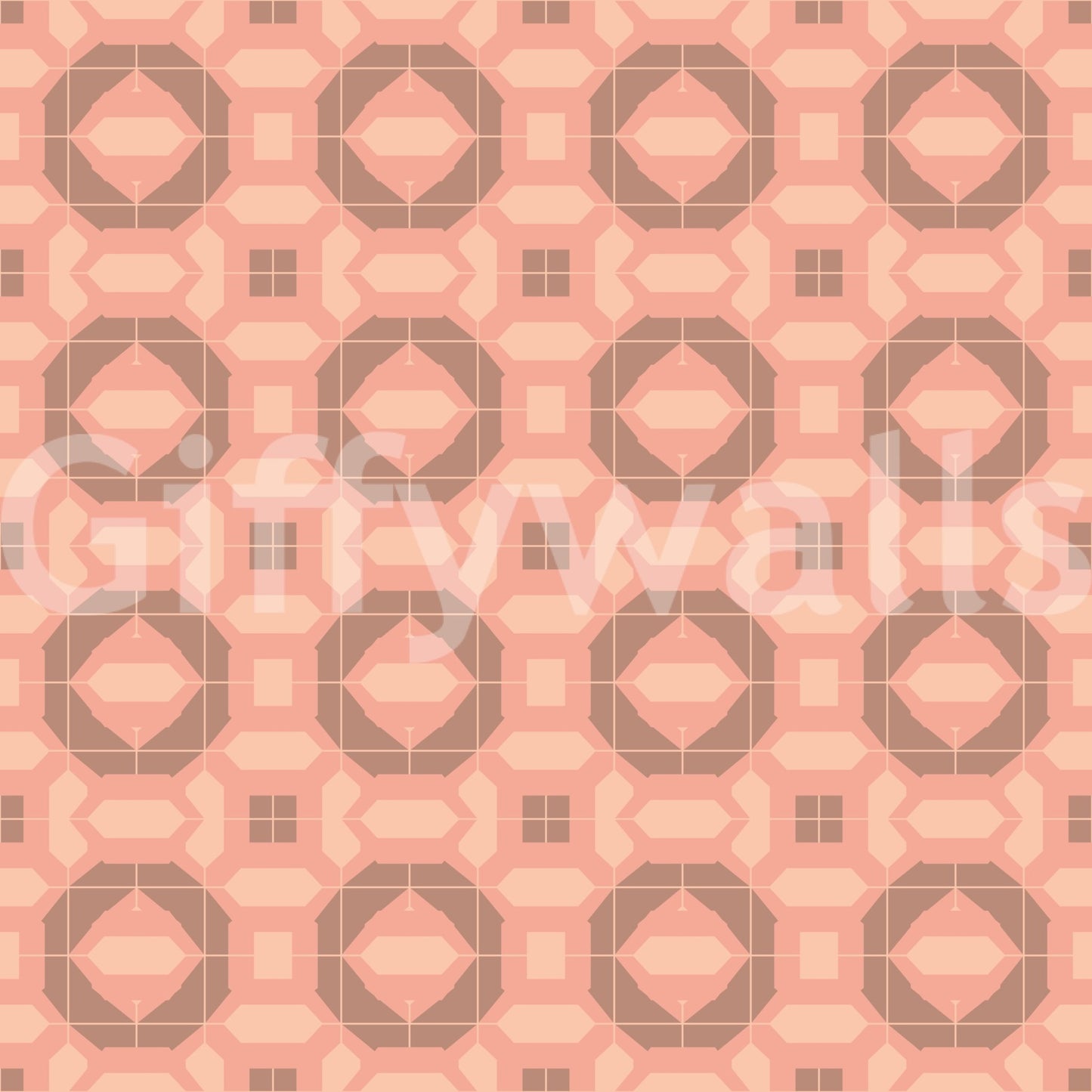 Terracotta wallpaper for walls bringing depth and warmth