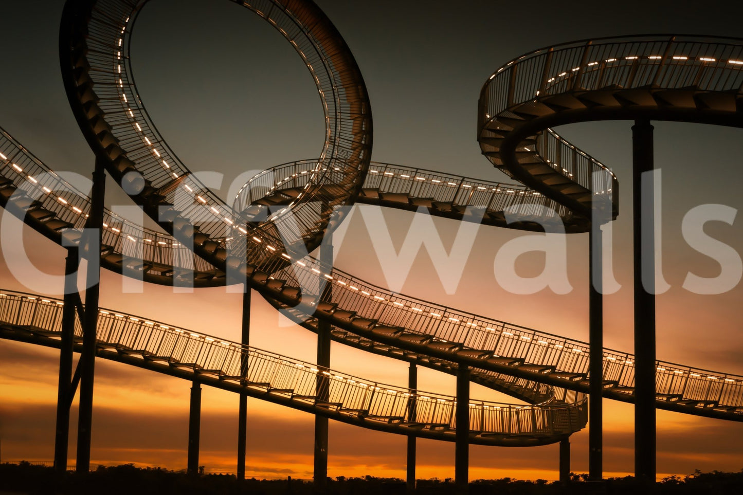 A high-quality abstract print wall mural for walls.