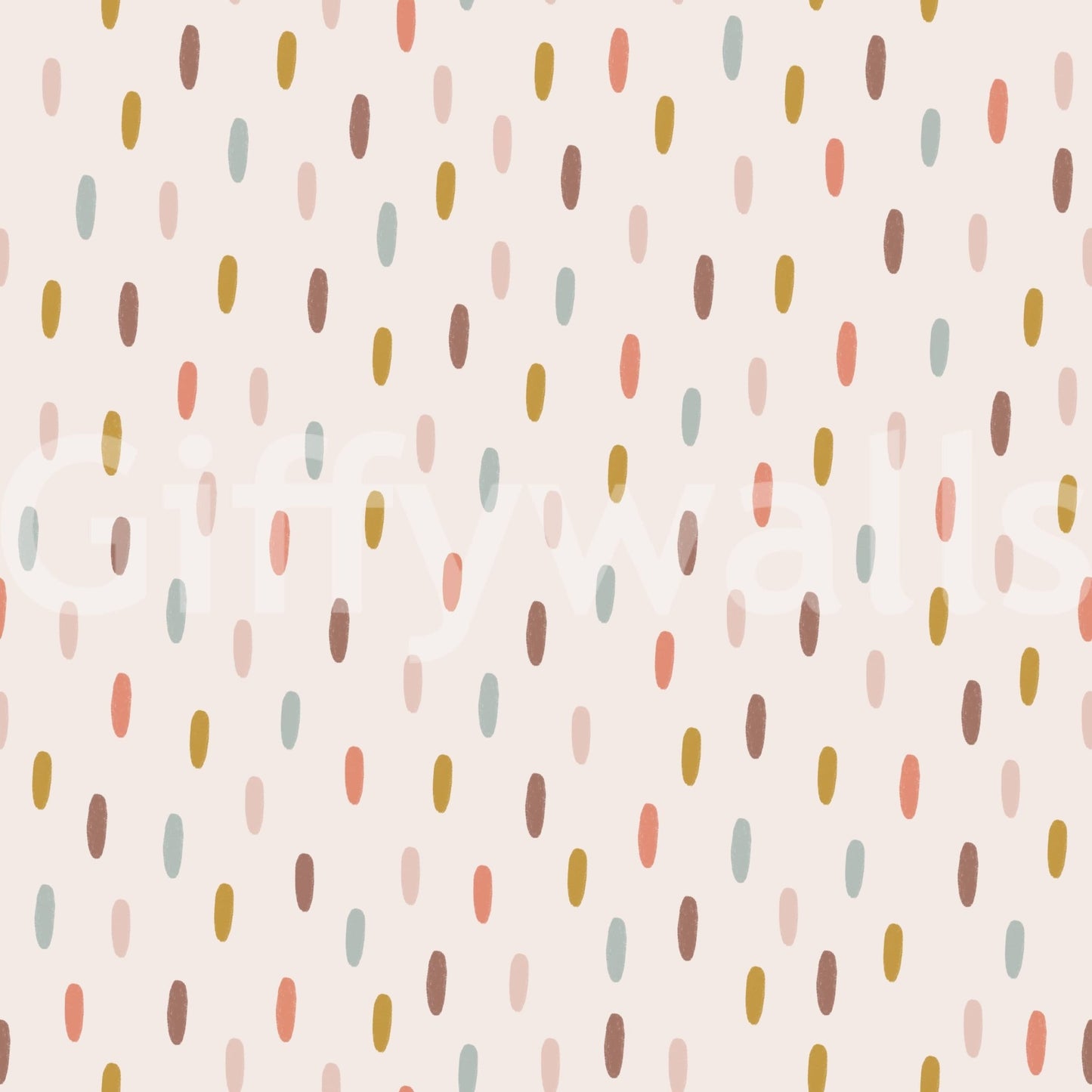 Whimsical pattern Soft Strokes Wallpaper surface, GD6532