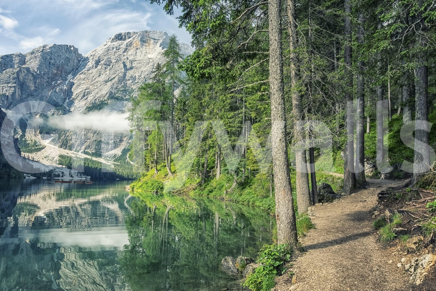South Tyrol Landscape Wall Mural