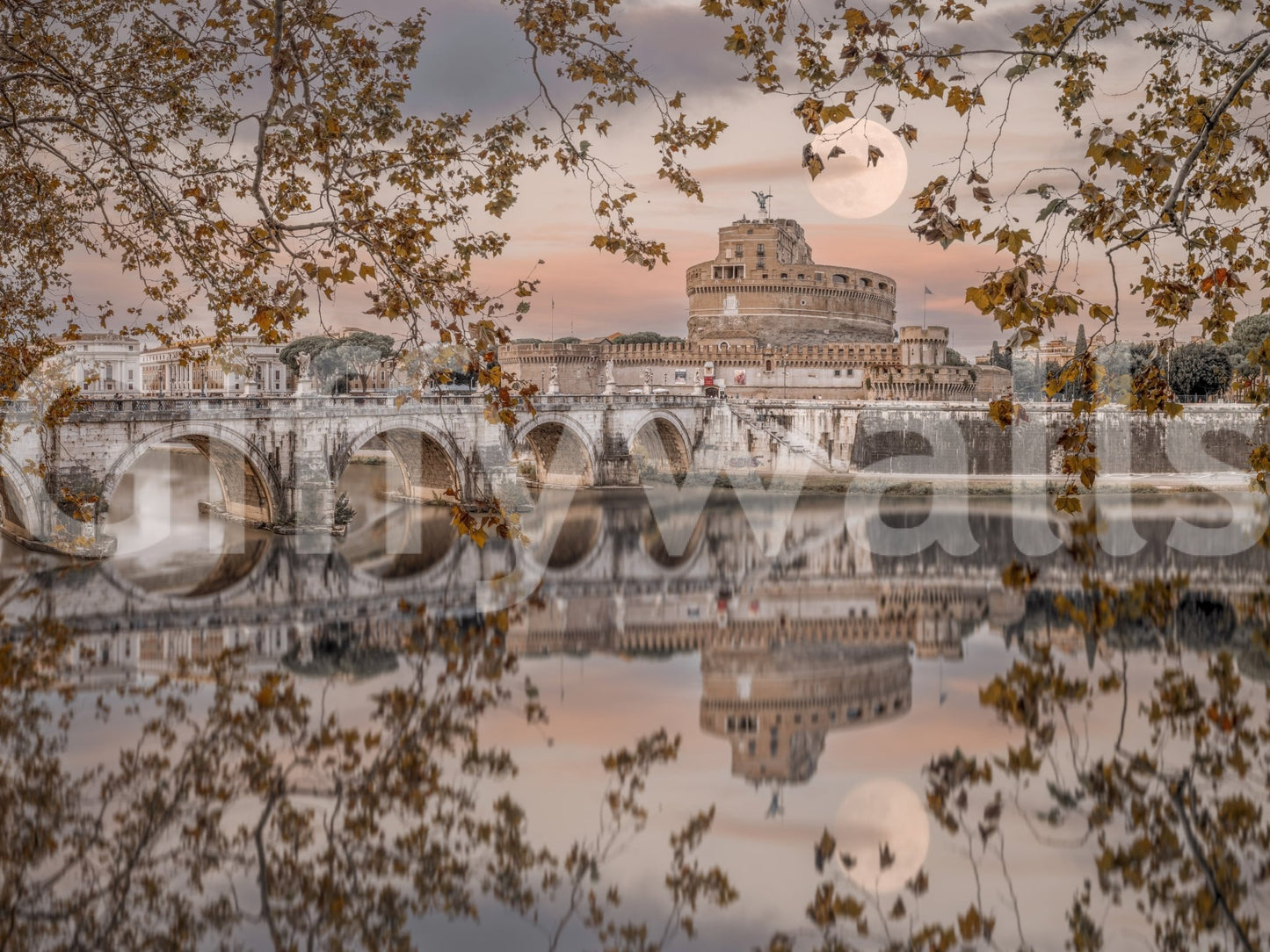 St Angelo Castle Wall Mural