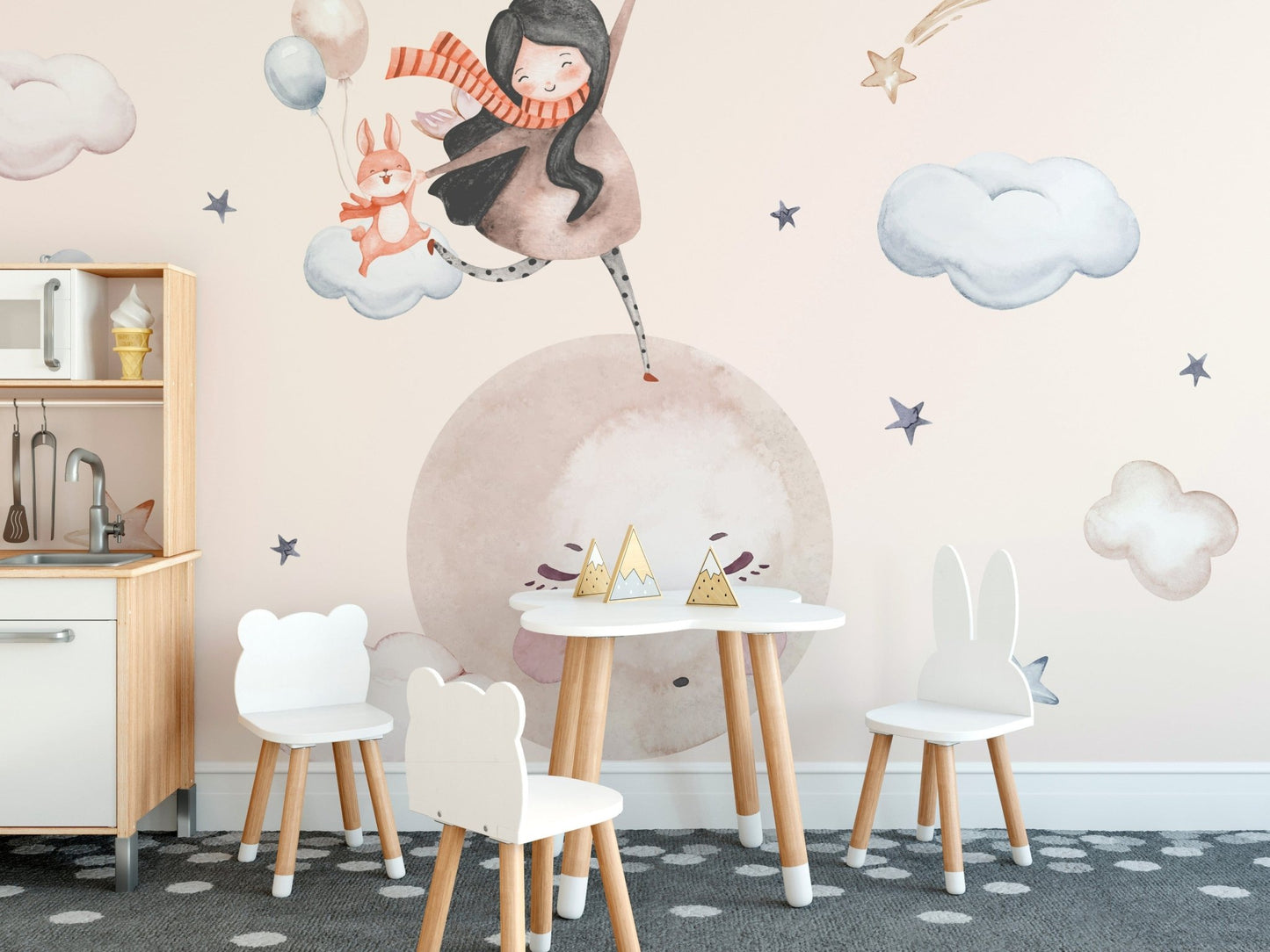 Starry Jumper Fantasy Sky Wallpaper C579