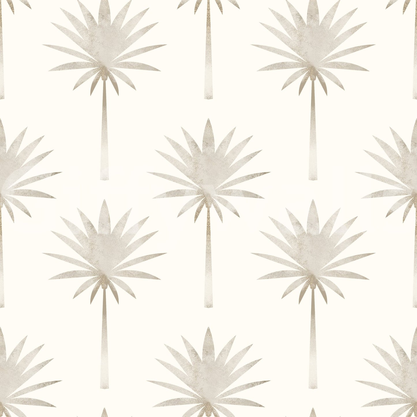 Refined interior Subtle Tropics Wallpaper design style.