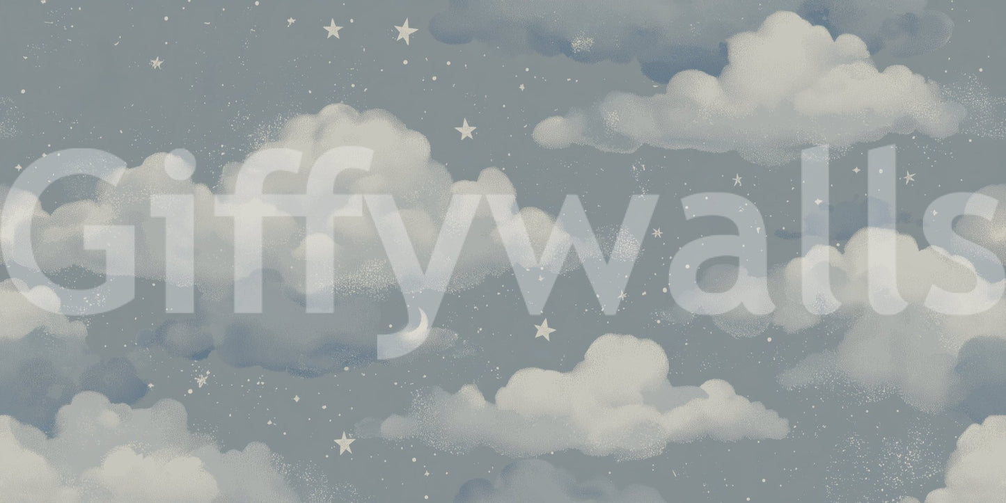 Sweet Dreams – Blue Wall Mural