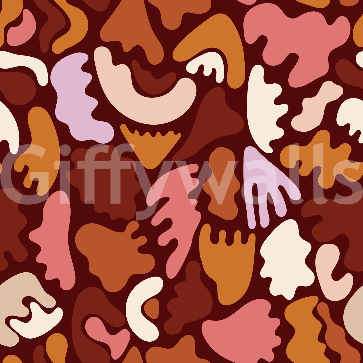 Terracotta Tides Wallpaper