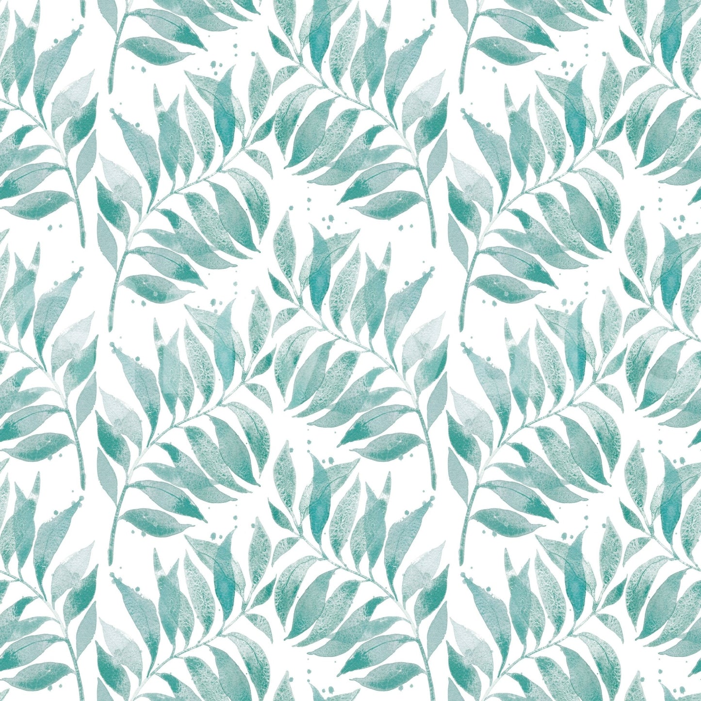 Wallpaper mural with textured palm leaves