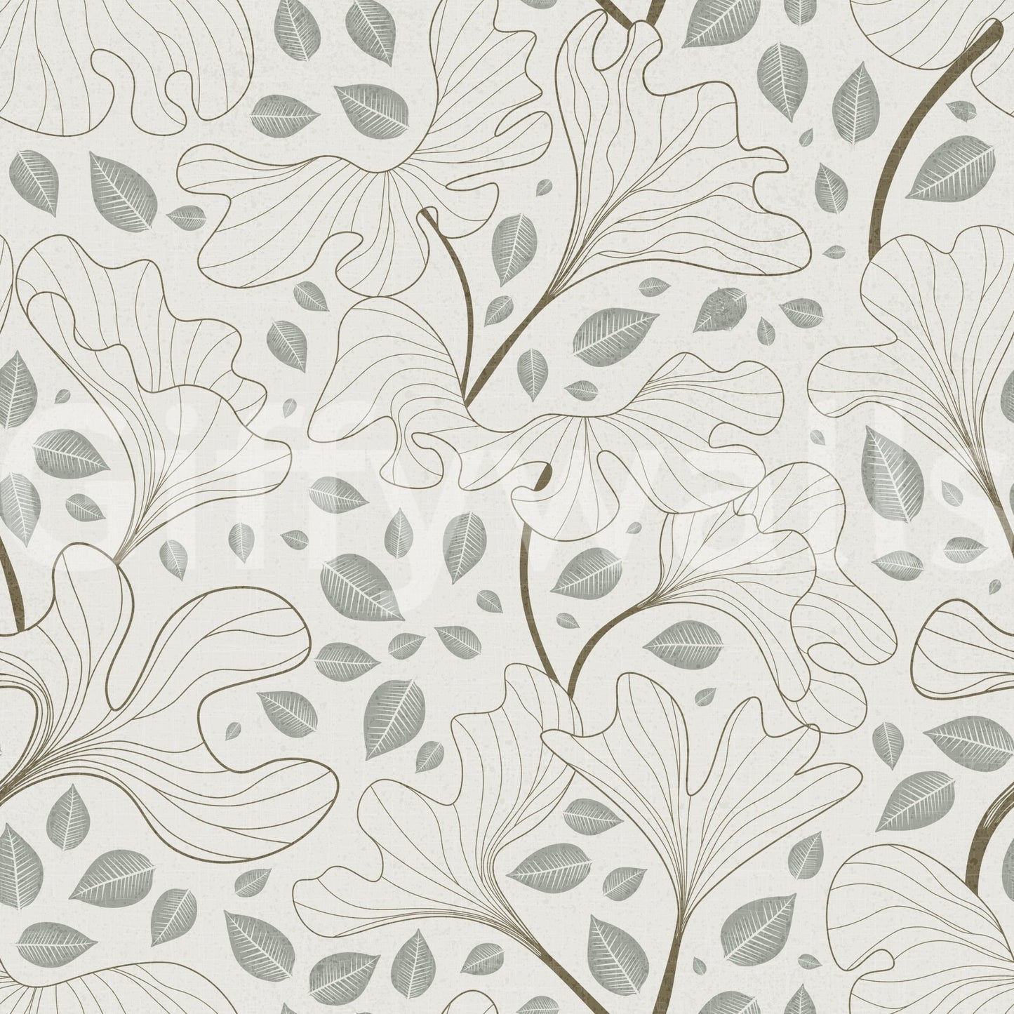 Unique leaf wallpaper with a creative twist.