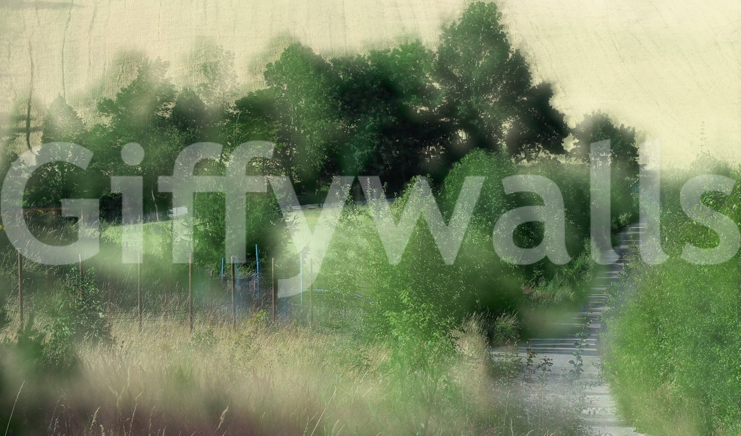 Organic design with a sense of depth.