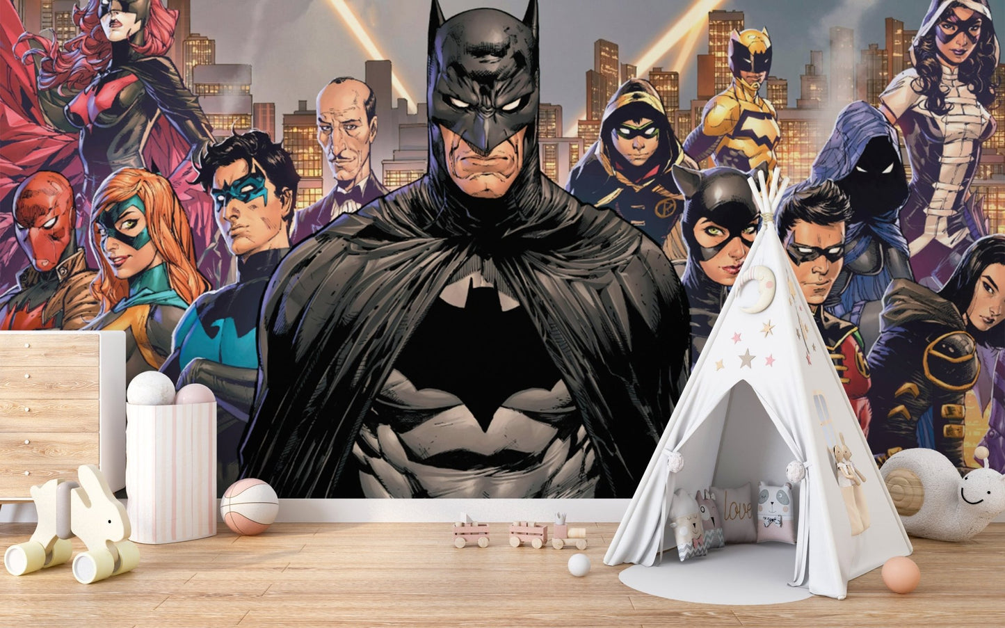 Heroic Adventure Comic Wallpaper