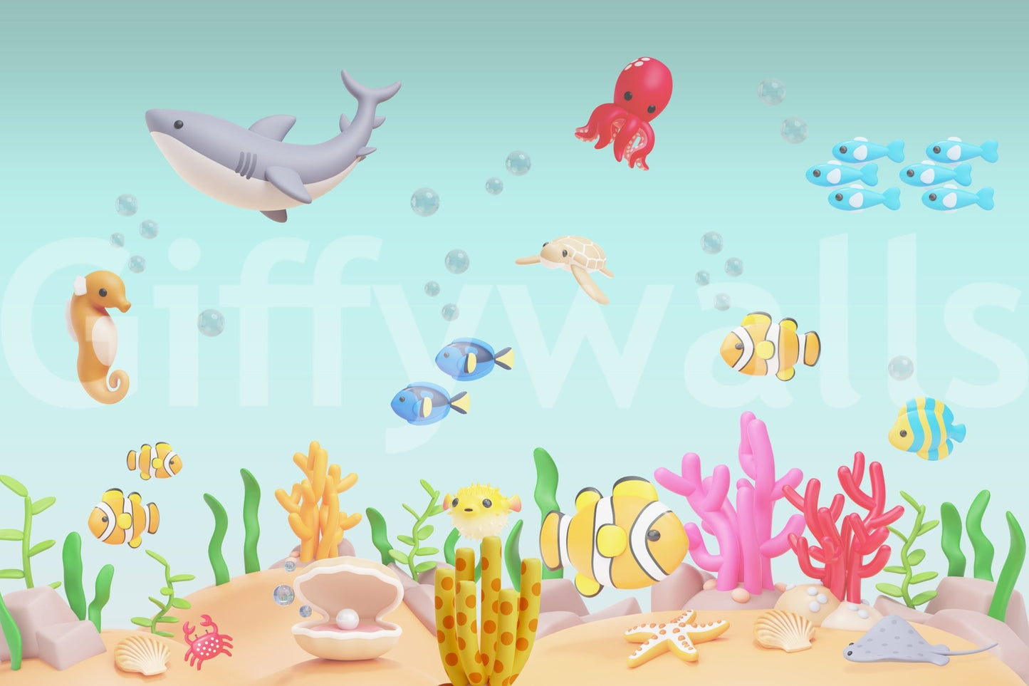 The design has a gentle and enchanting aesthetic.