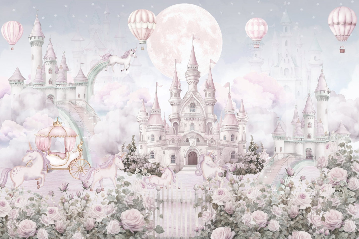 Small sparkling stars are scattered in the air.