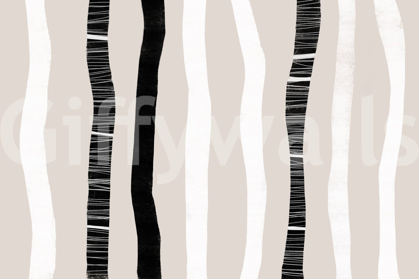 A high-quality minimalist tree wall mural for walls.