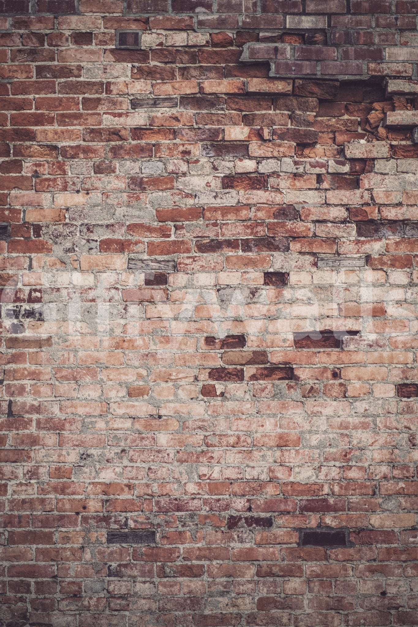 Seamless pattern of the Urban Loft Texture mural showing deep, realistic detail wall mural.