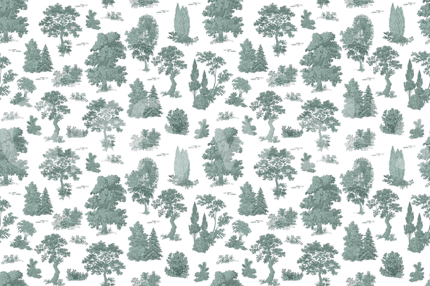 Verdant grove, peaceful and calm