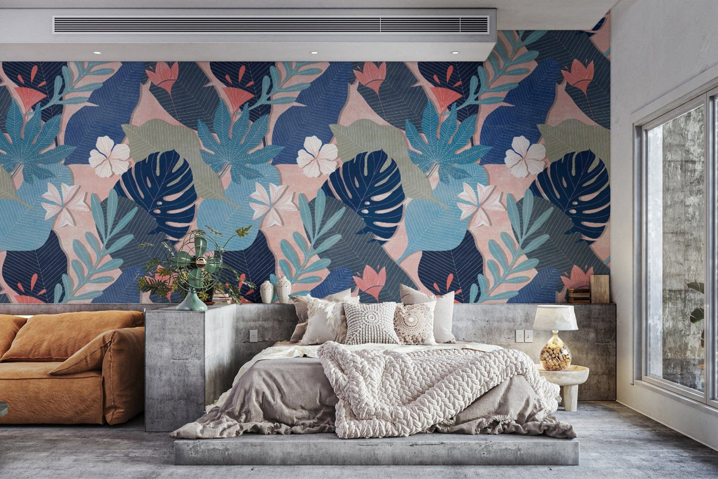 Nature-Inspired Vibrant Leaves Wallpaper