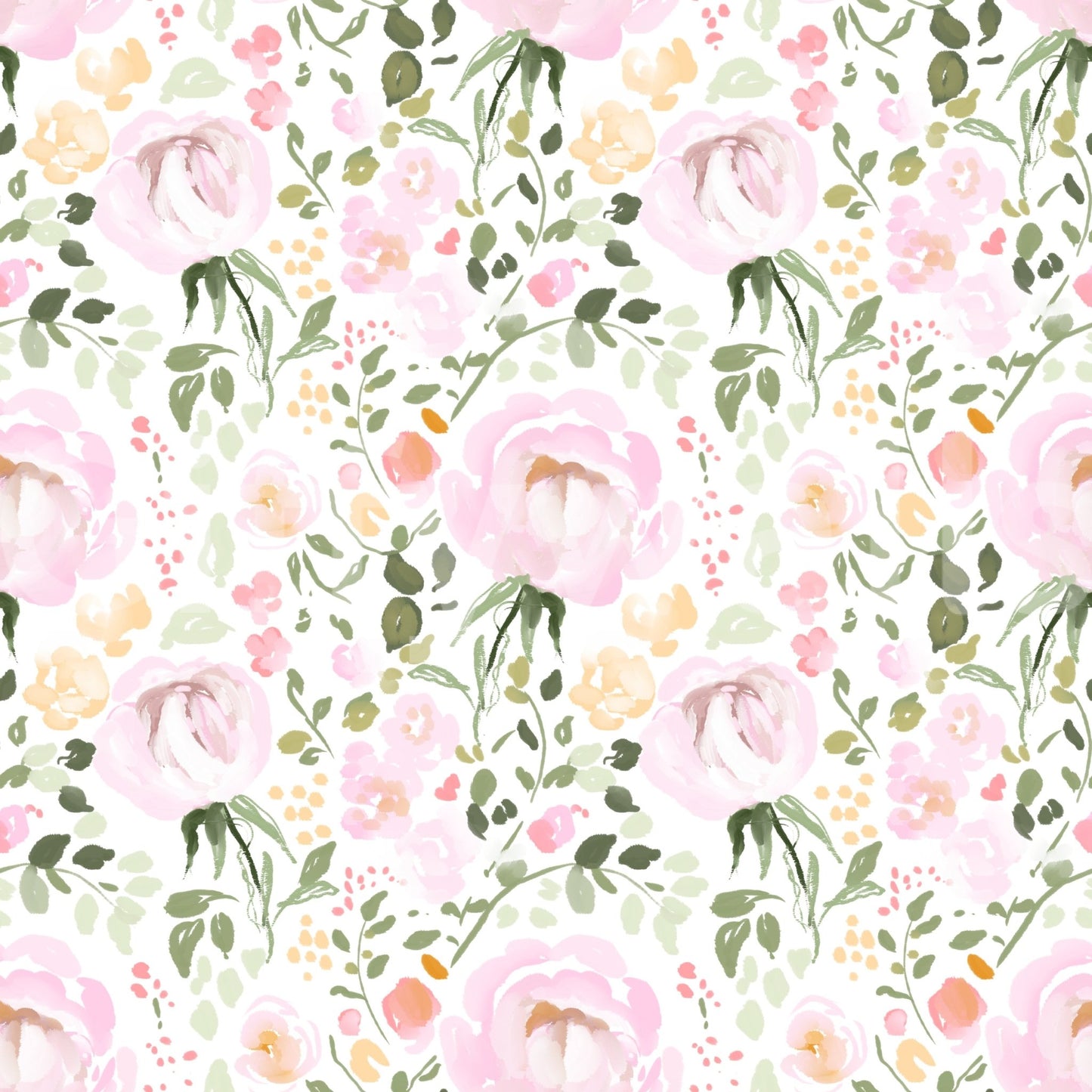 Watercolor Roses Wallpaper