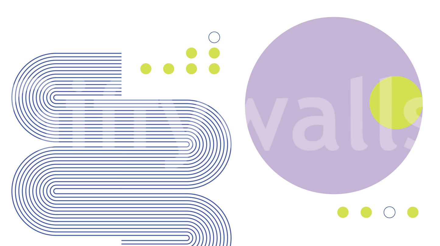 Minimalist Bauhaus wallpaper for walls