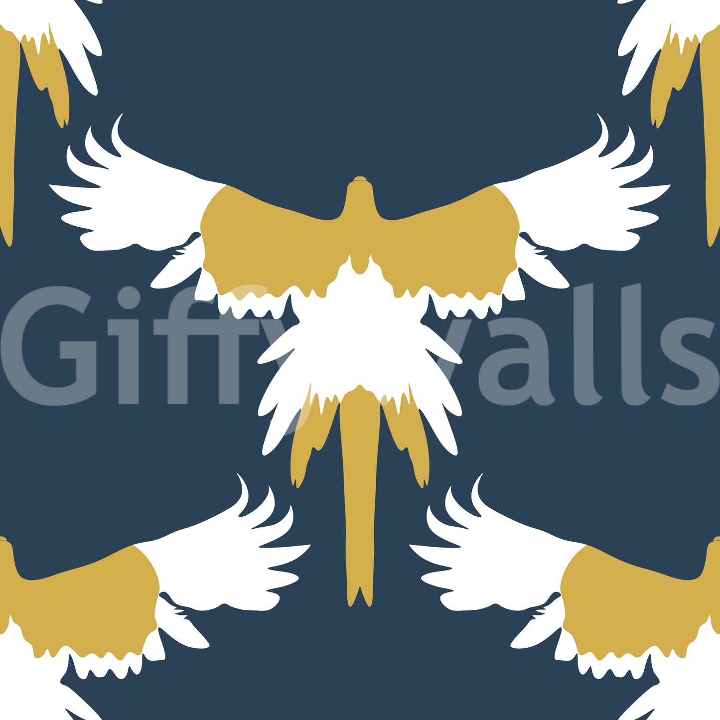 Lively nature wallpaper mural