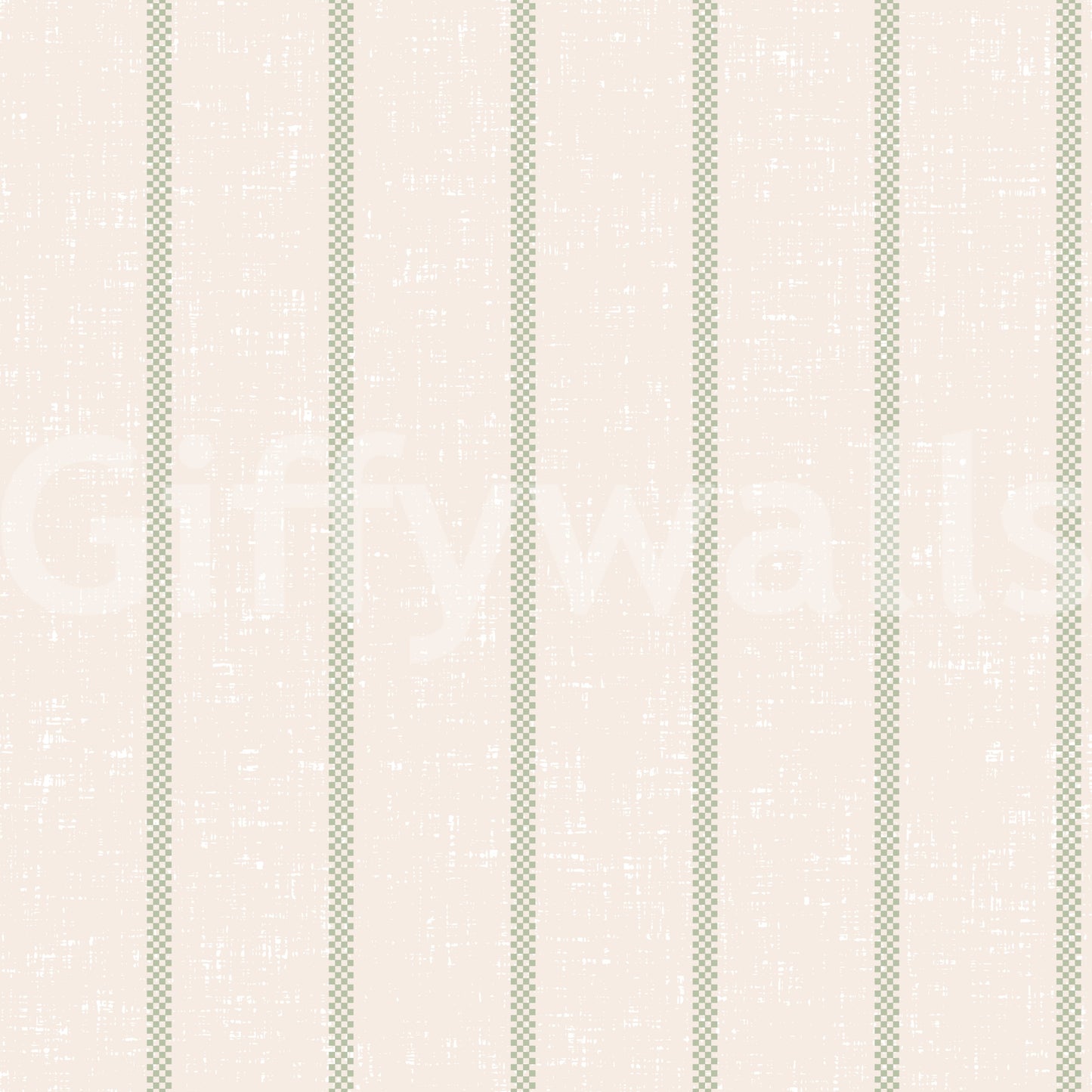 Wallpaper mural with classic stripe design