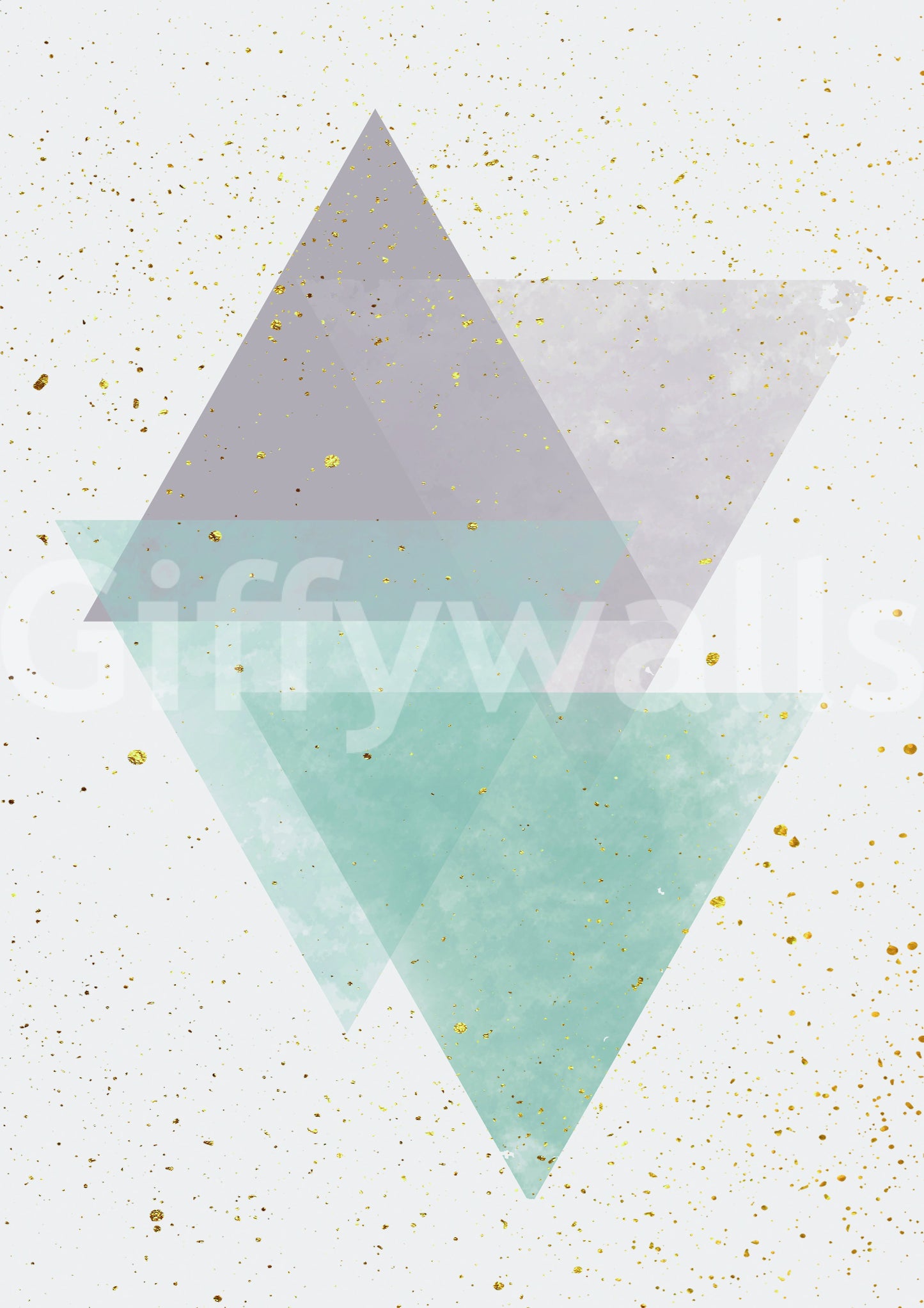 Serene Geometry Wall Mural