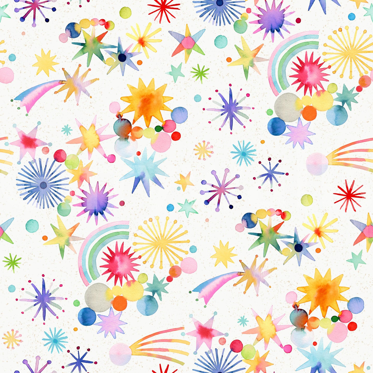 Magical stars wall wallpaper