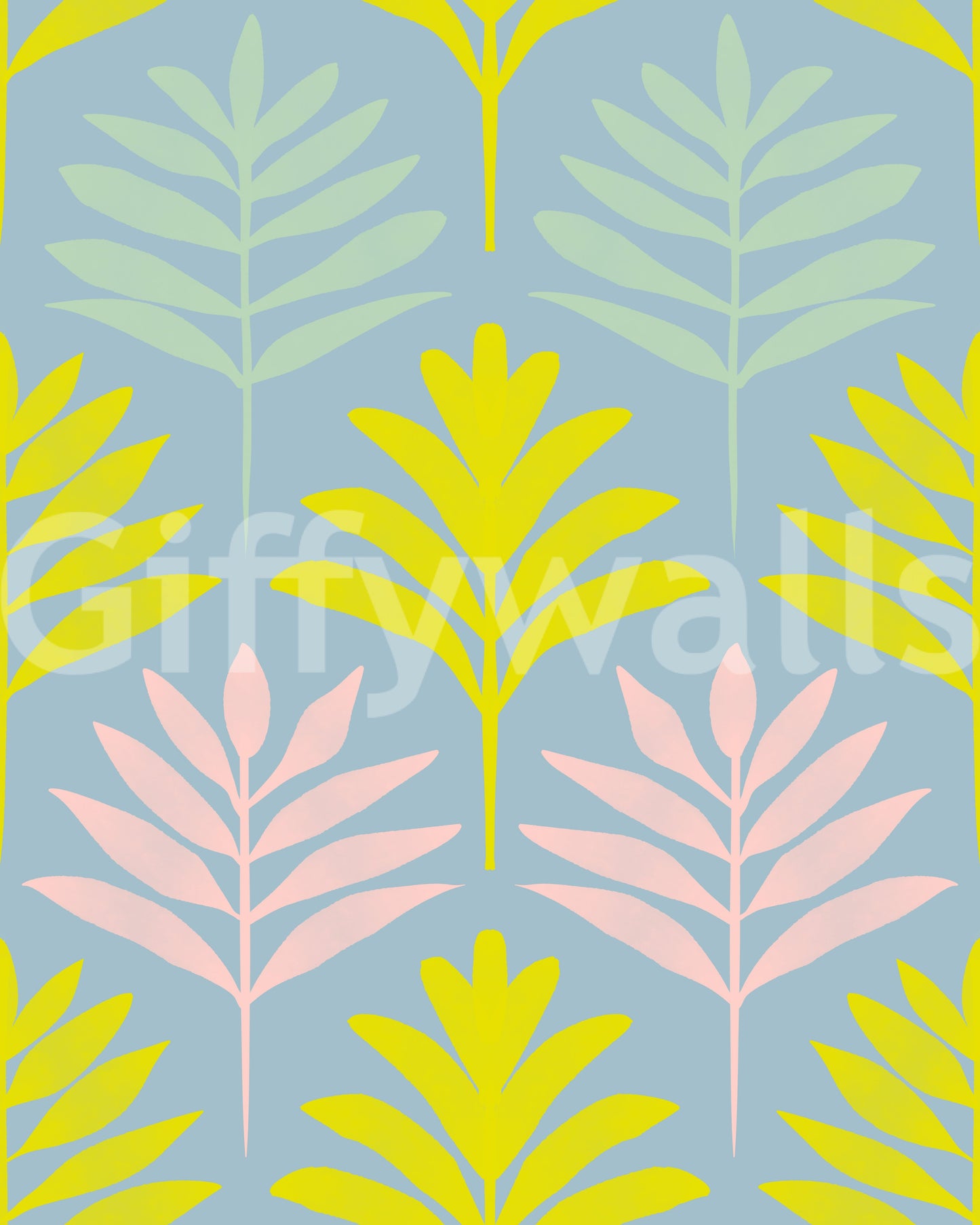 Modern tropical wall design