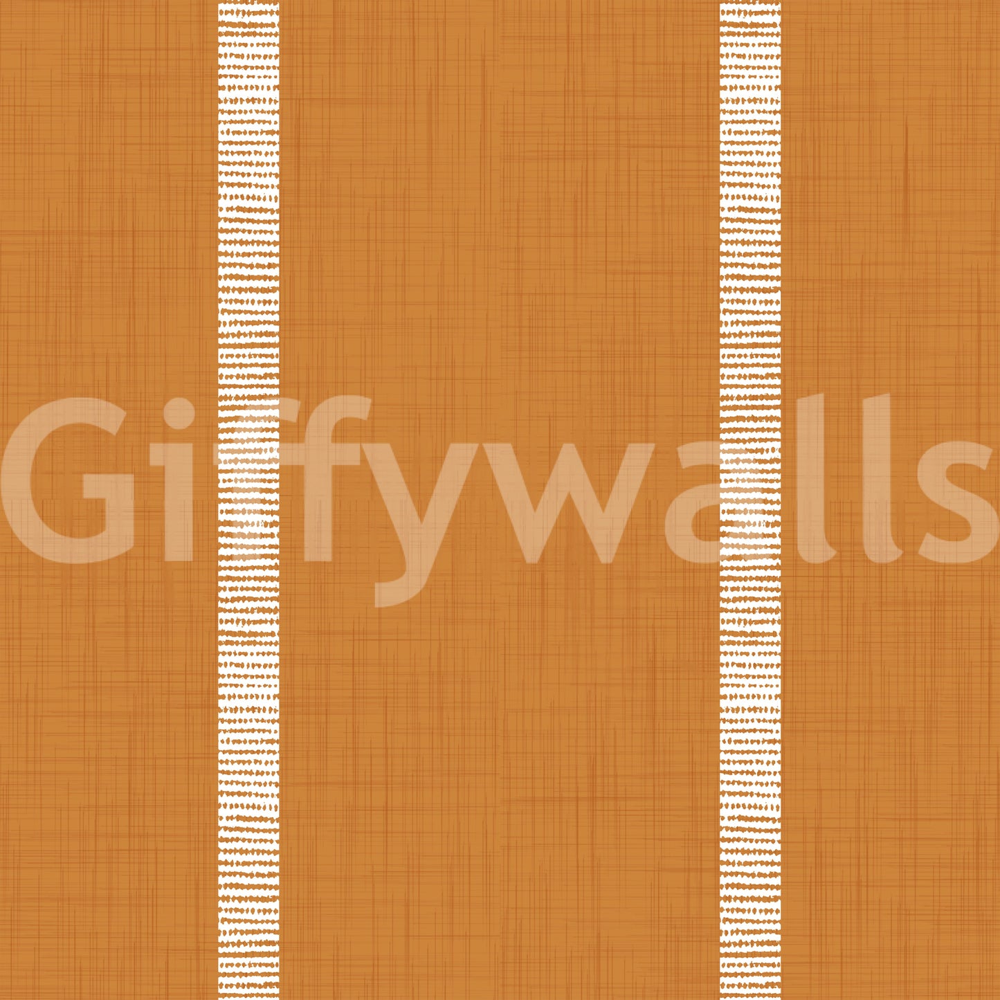 Modern stripes caramel brown wallpaper