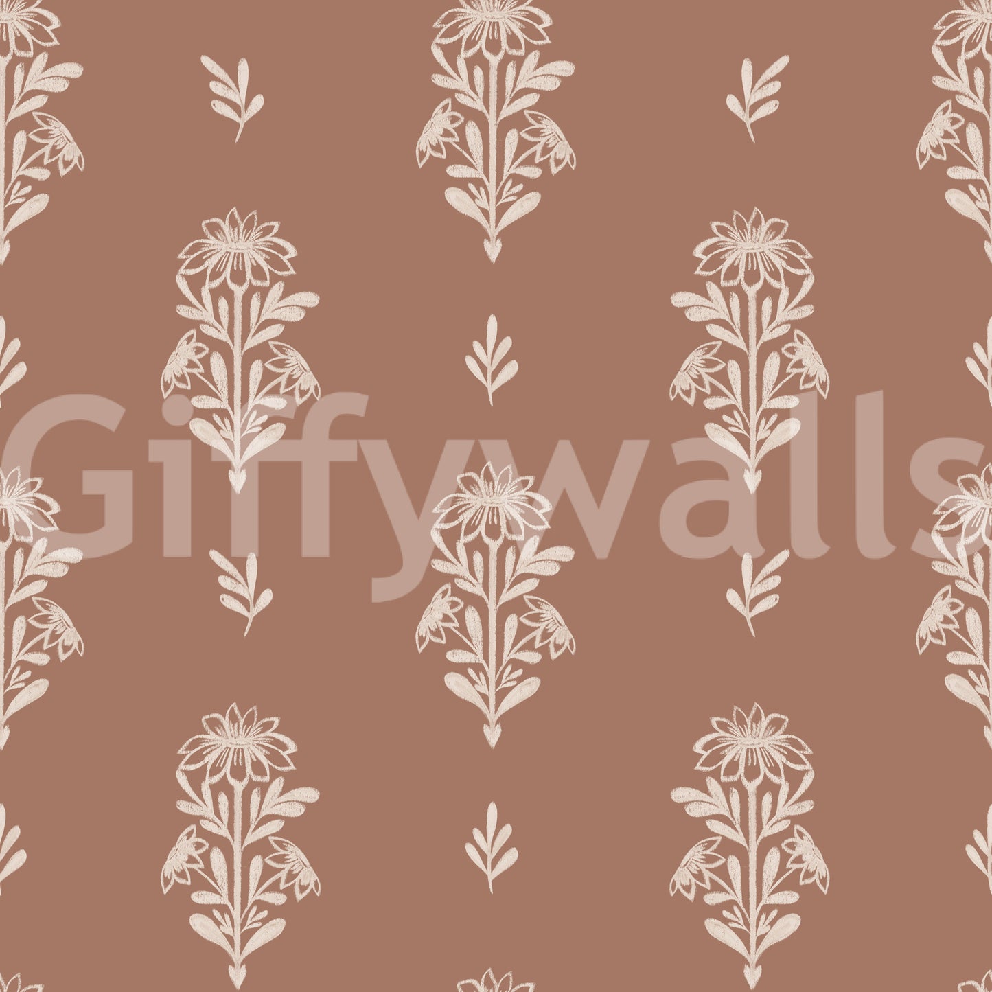 Stylish wallpaper for walls with natural design
