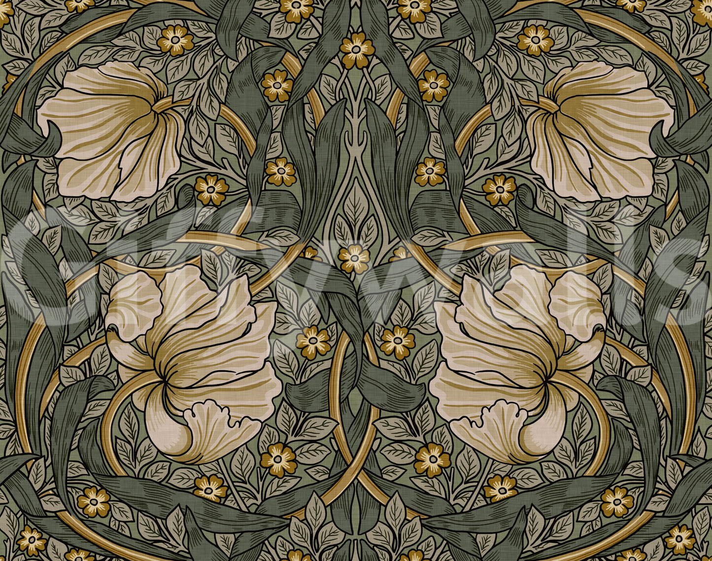 Pimpernel by William Morris 2 Wallpaper