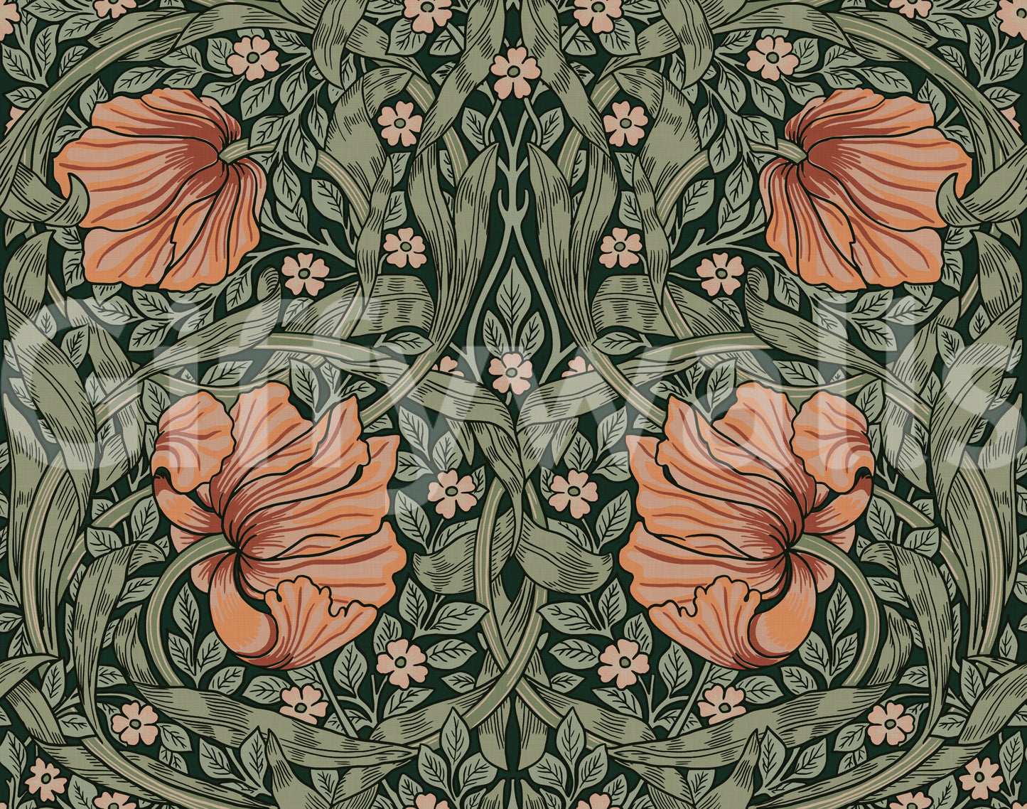 Pimpernel by William Morris 24 Wallpaper