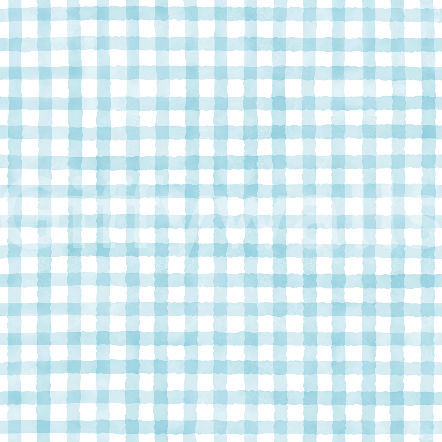 Classic baby blue gingham wallpaper for bedrooms
