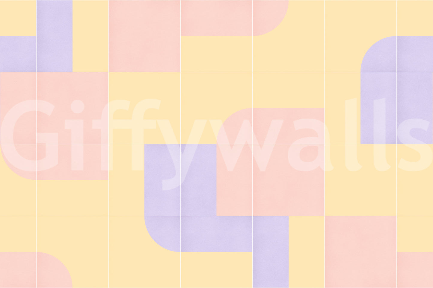 Retro-style feature wall with bold wallpaper