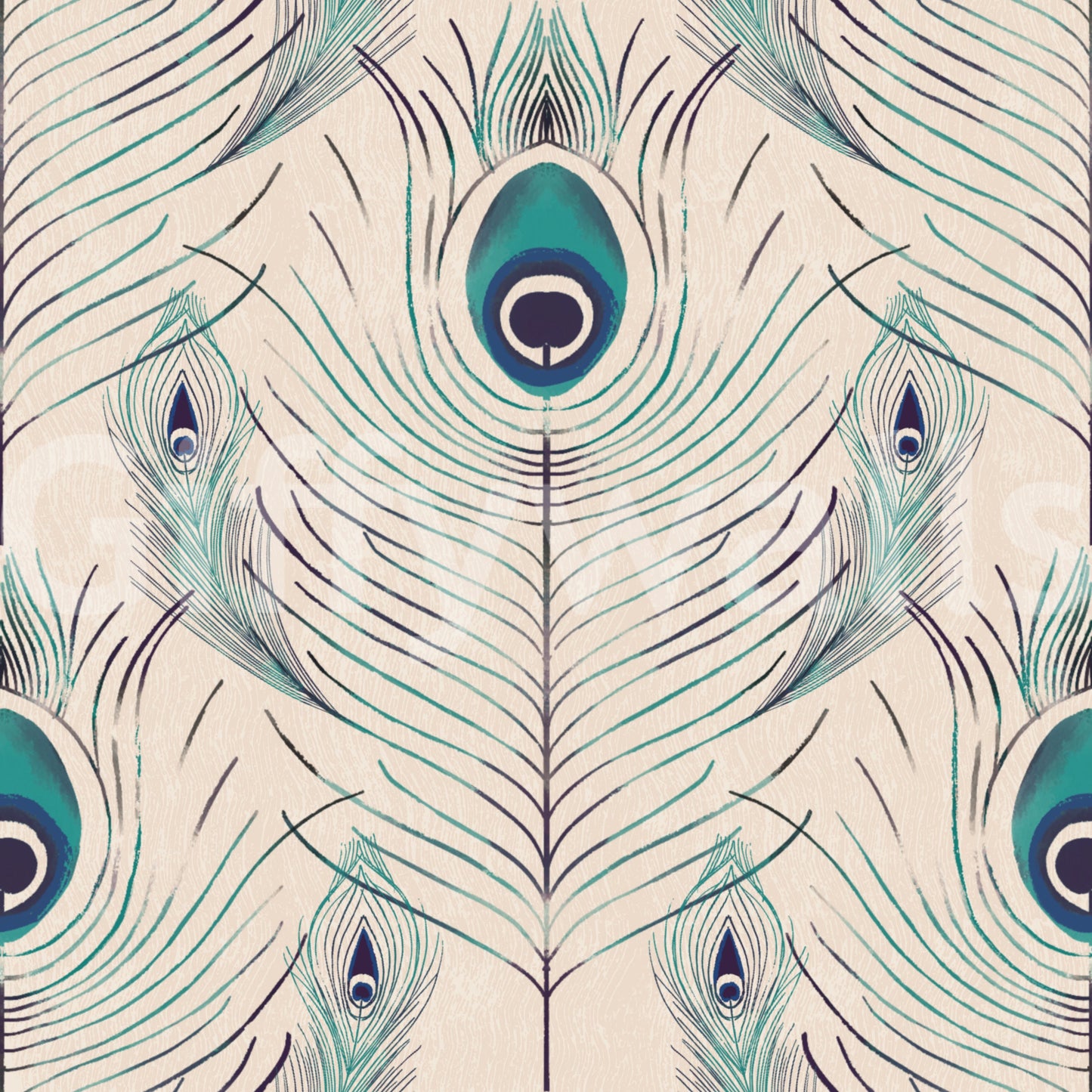 Timeless wallpaper with a soft decorative touch