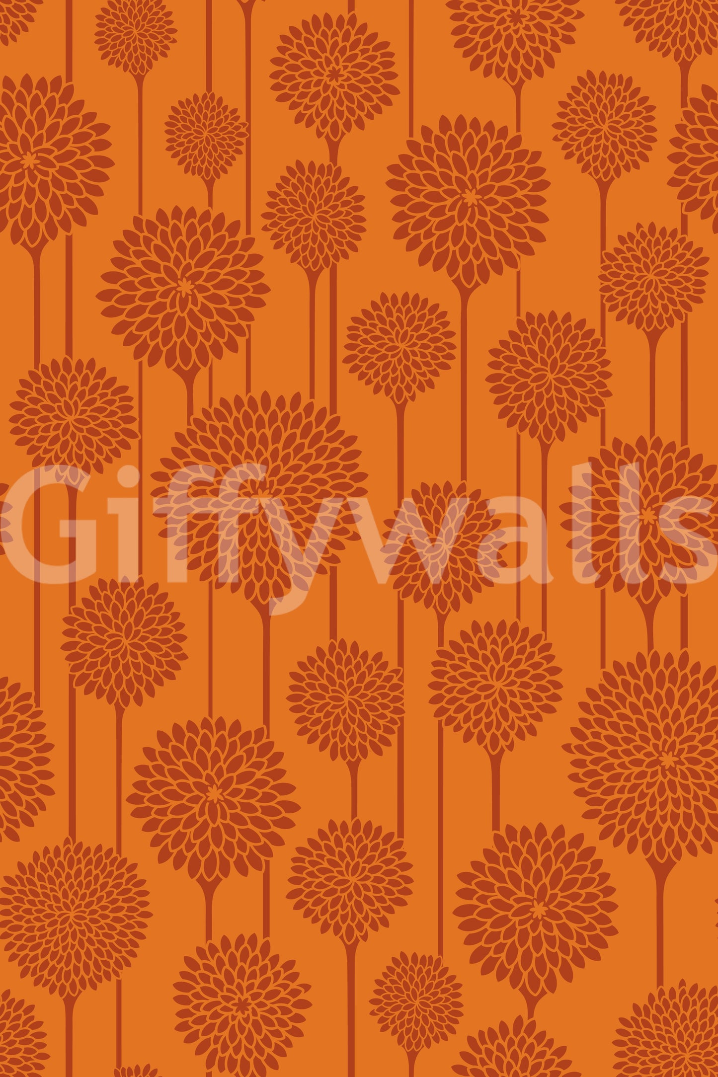 Wallpaper for walls with soft vintage charm