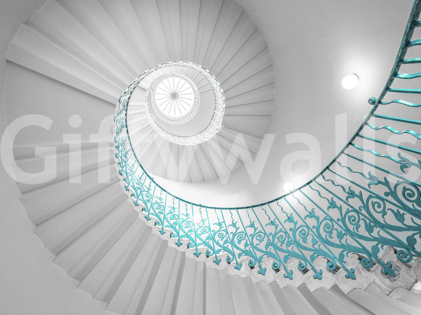 Focus on architectural details, color contrast, and perspective.