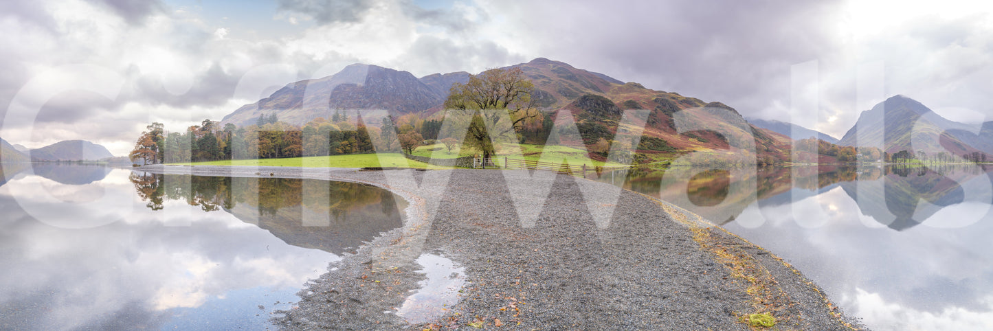 High-resolution serene landscape.