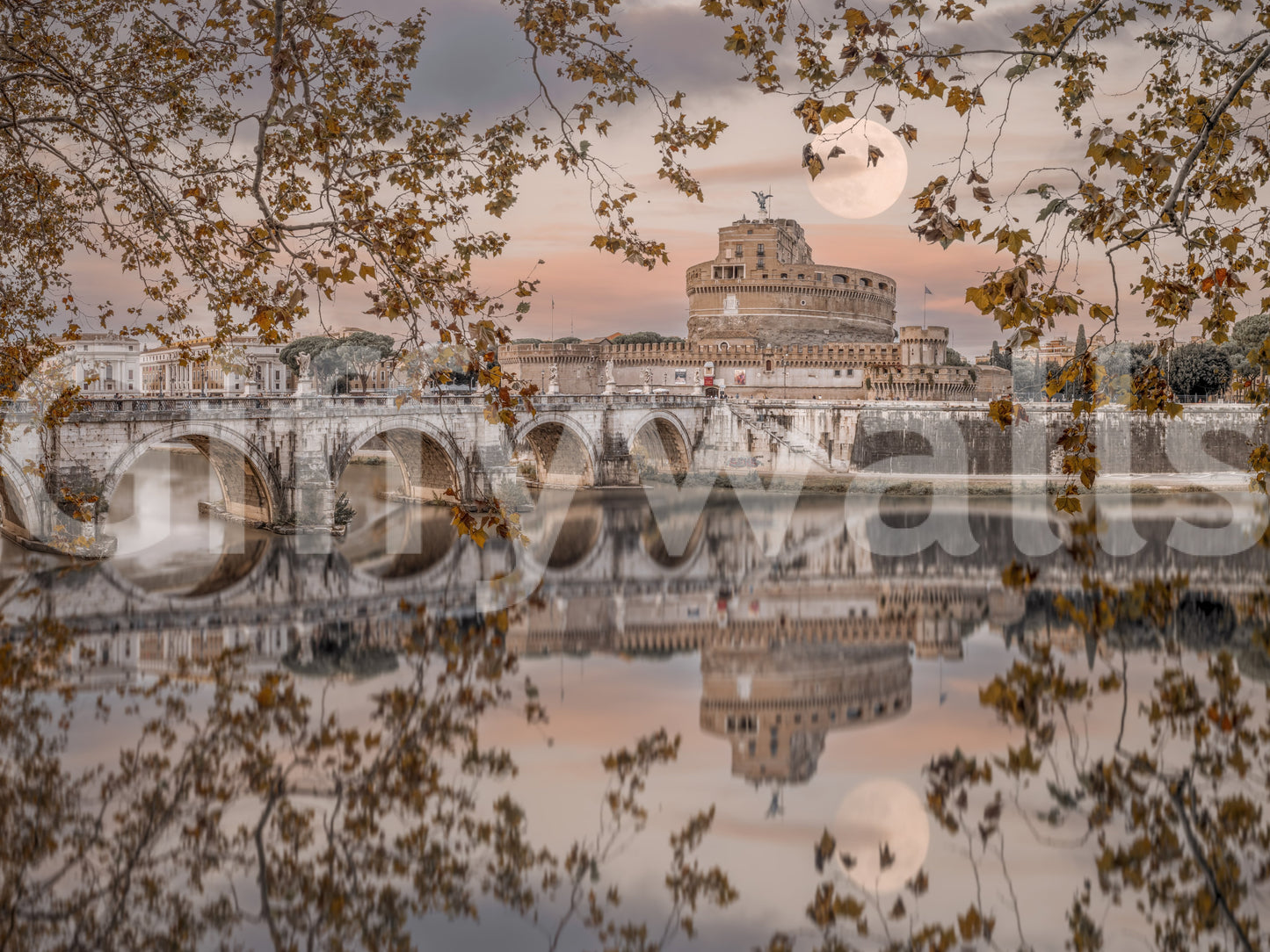 St Angelo Castle Wall Mural