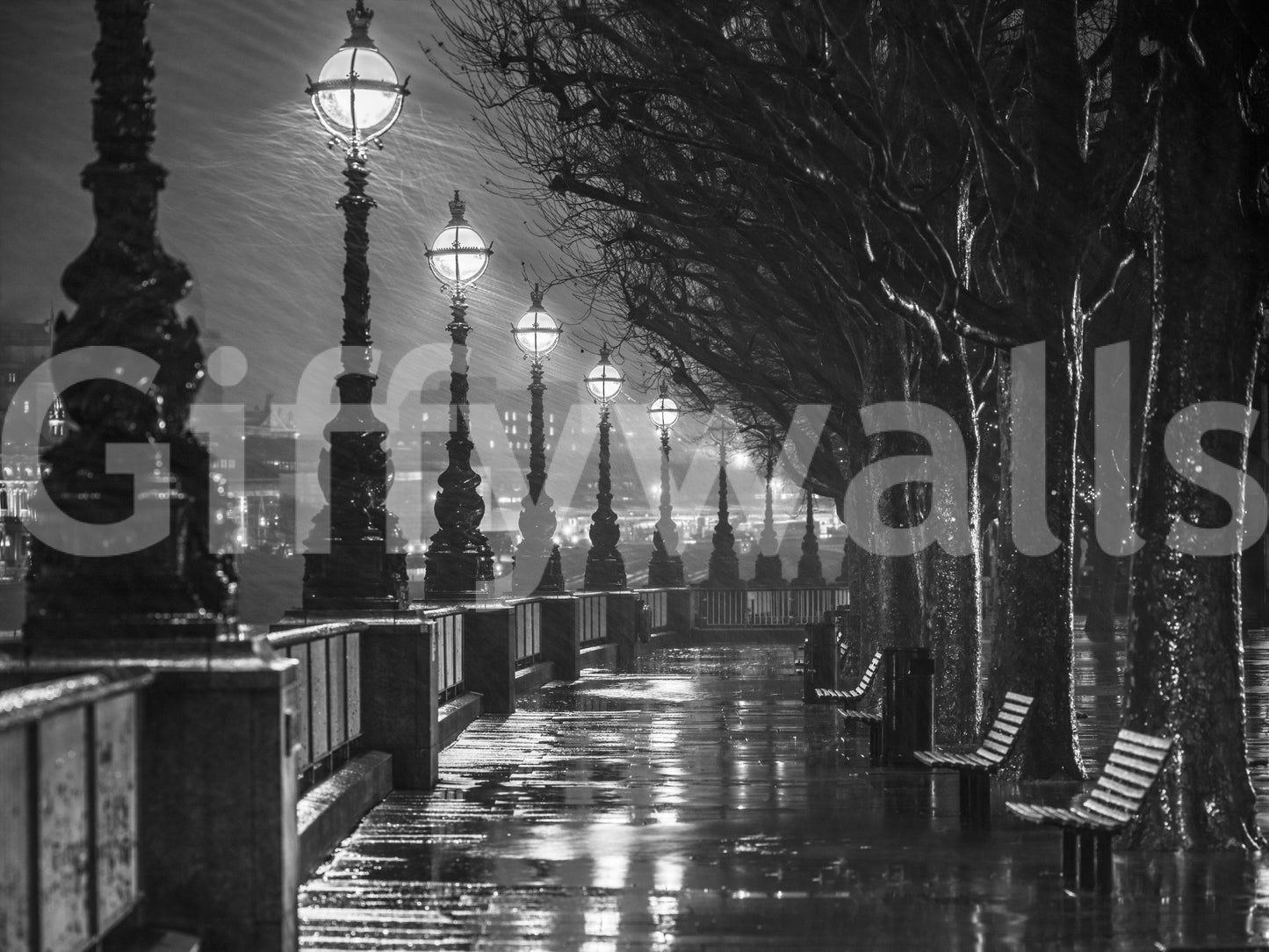 The overall feeling is one of urban serenity.