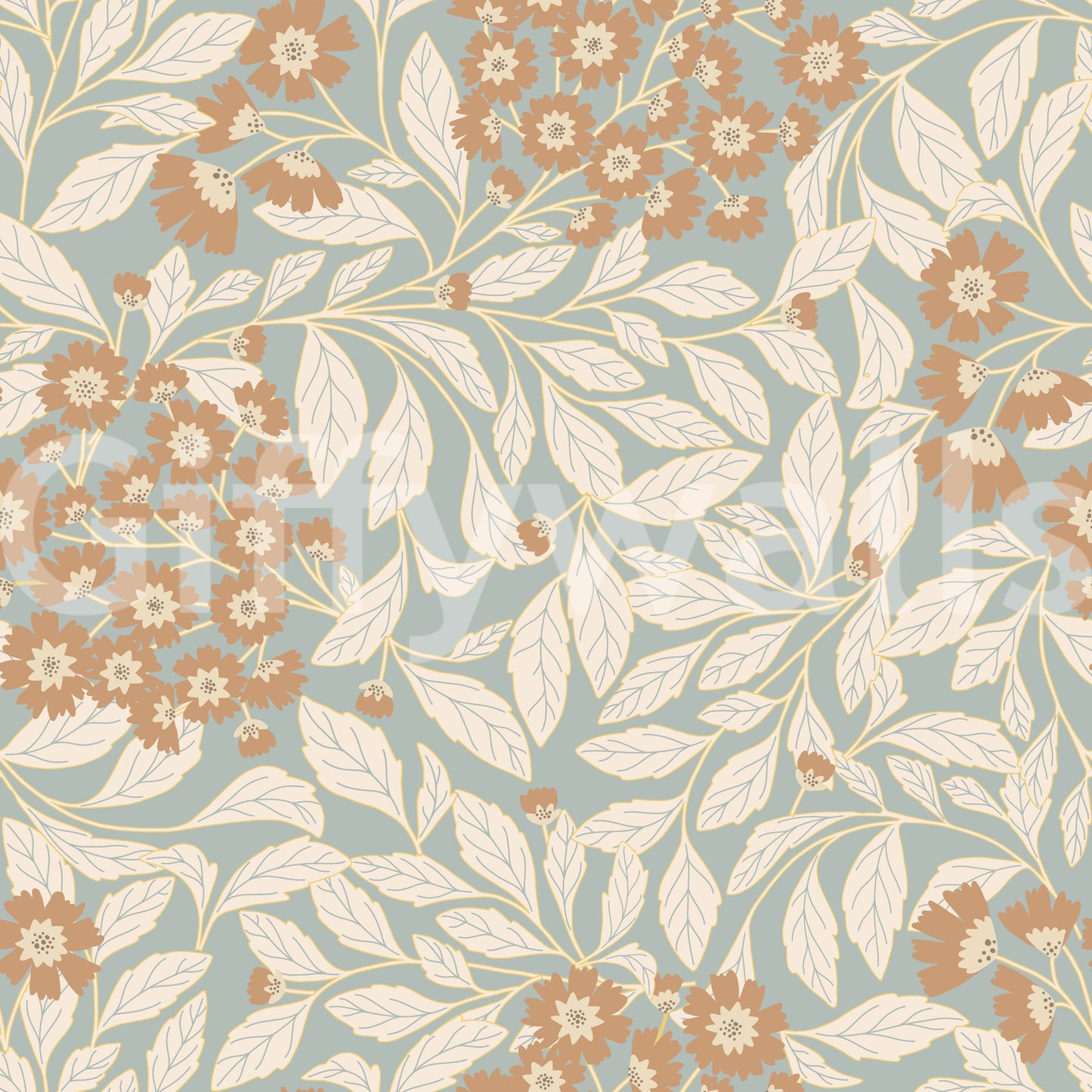 The design is non-realistic and interpretive.