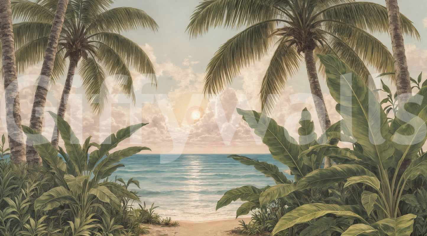 The design is non-realistic and interpretive.