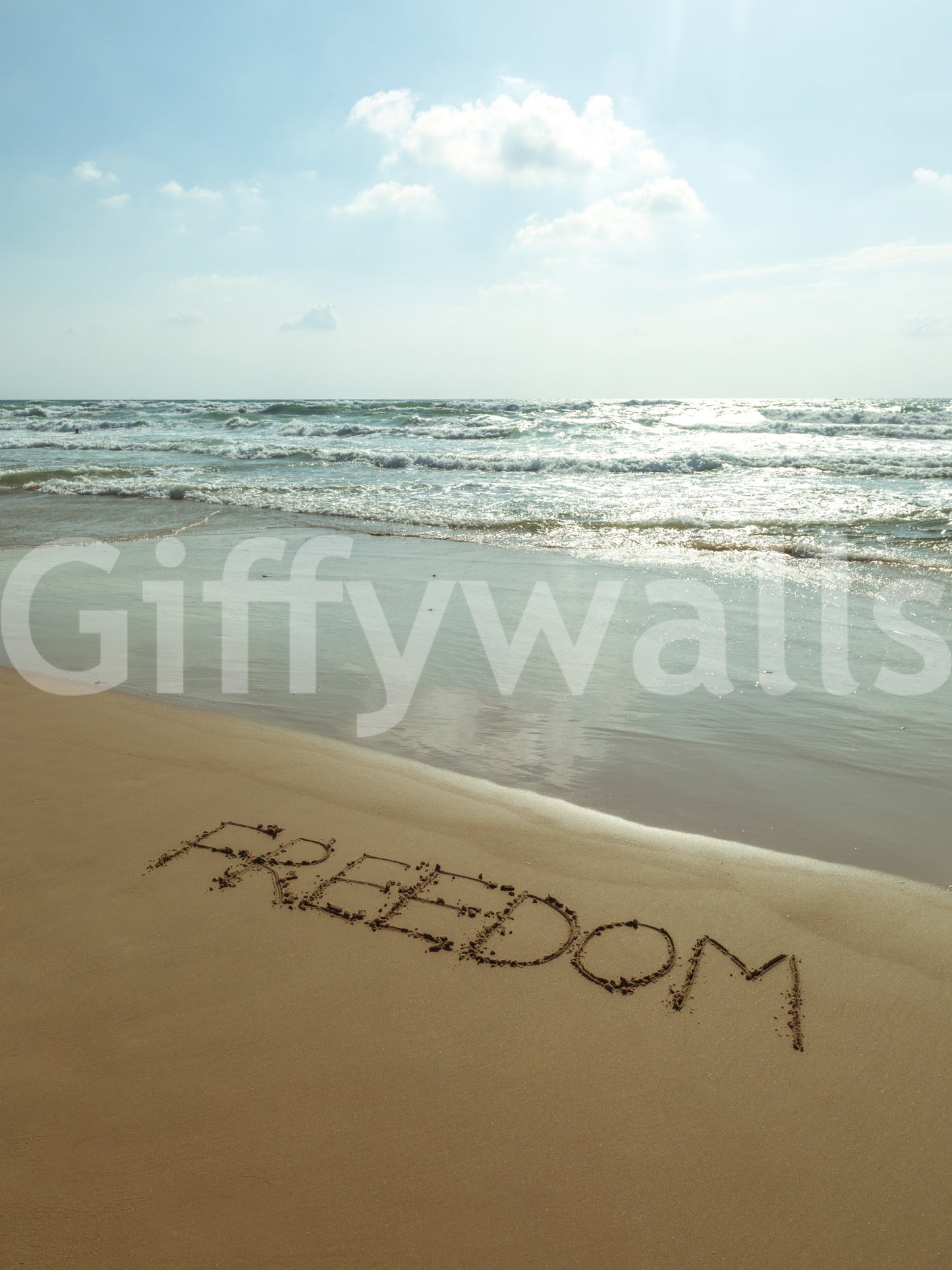 The scene feels peaceful and hopeful.