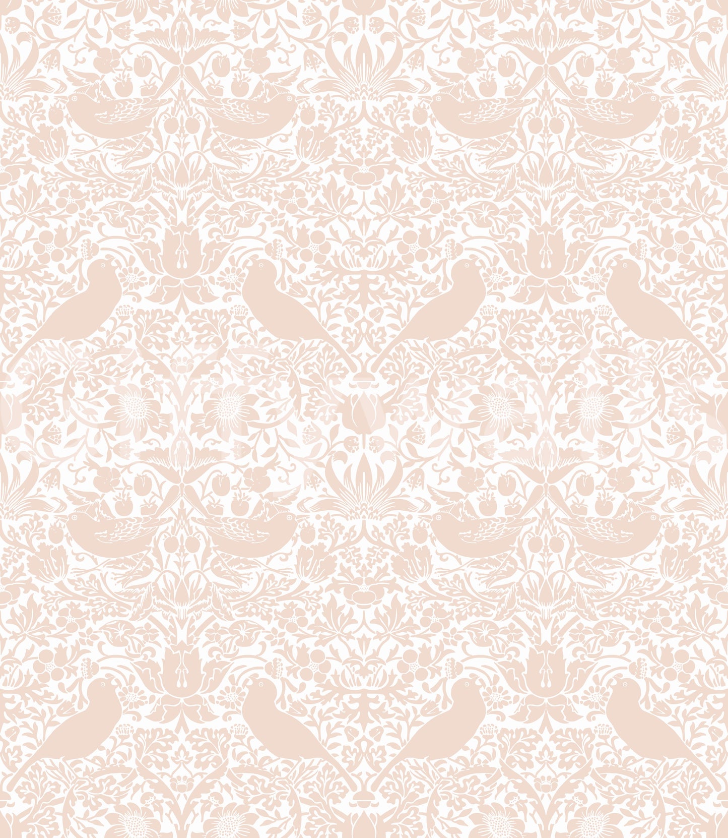 The wallpaper has a smooth, non-reflective matte finish.