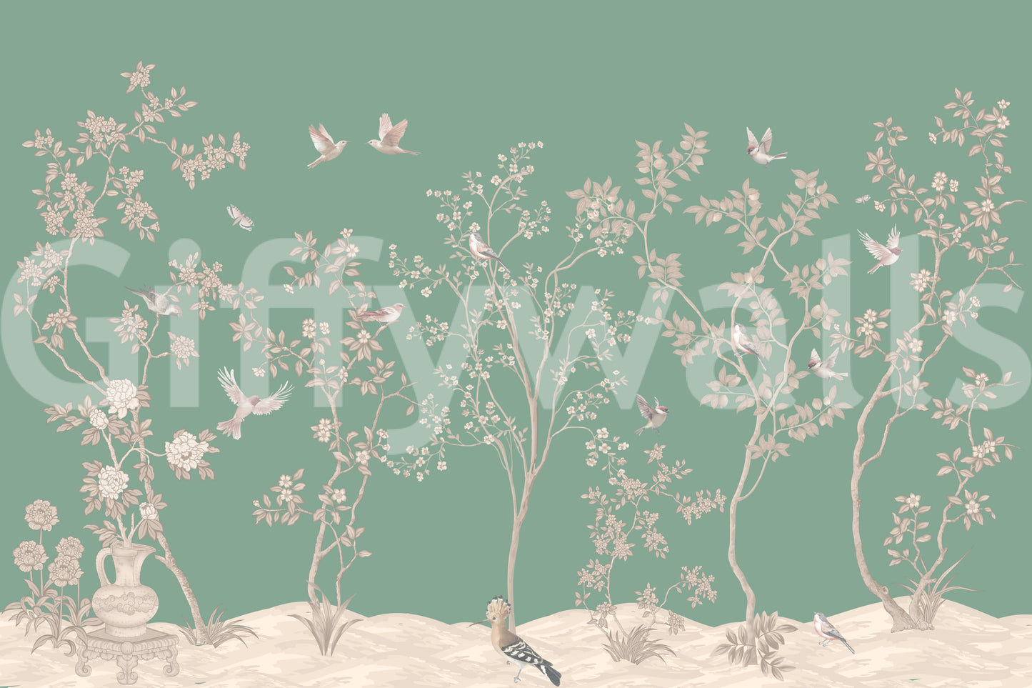 The design has a beautiful, natural aesthetic.