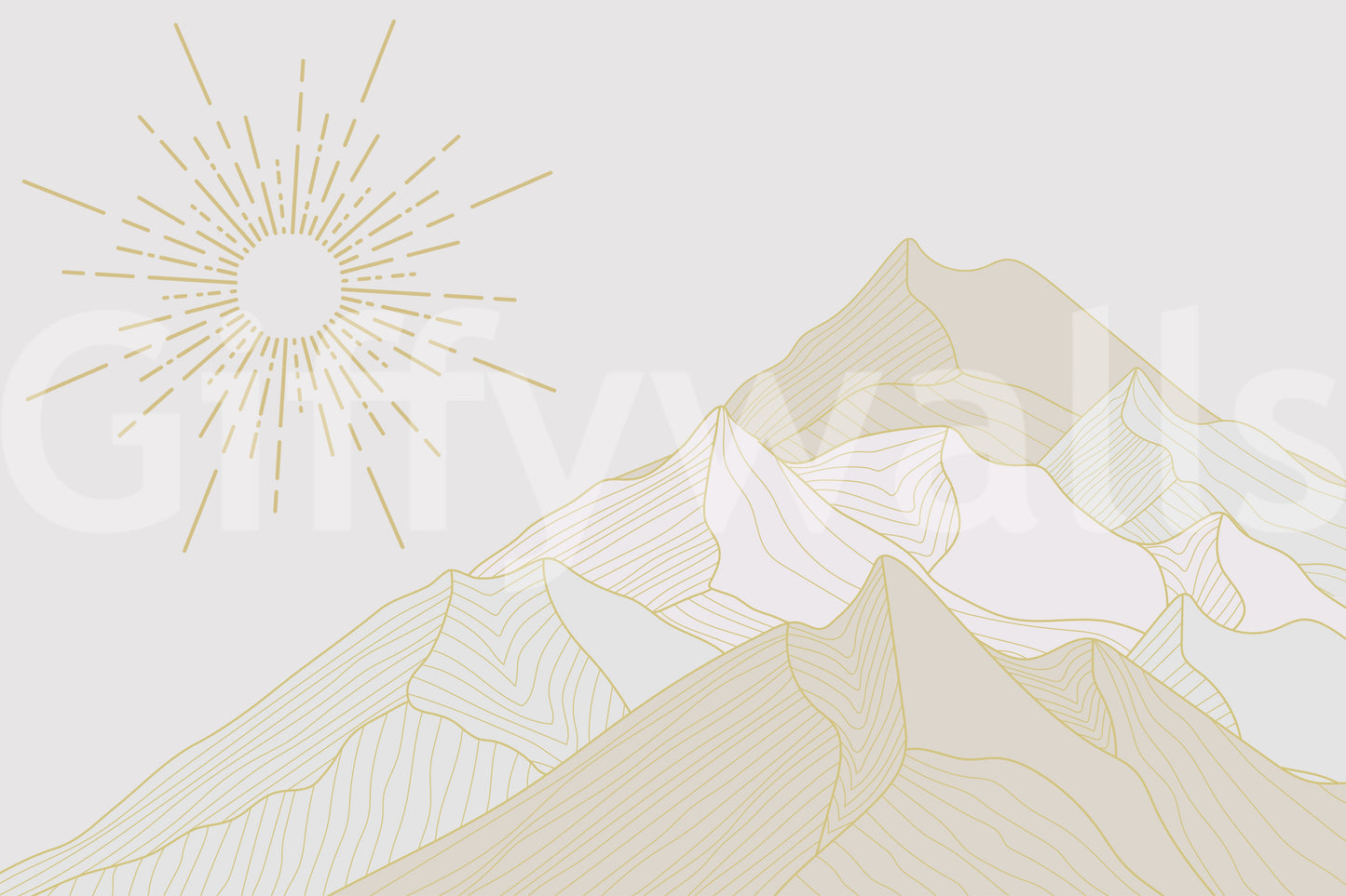 The colors are warm and soothing.