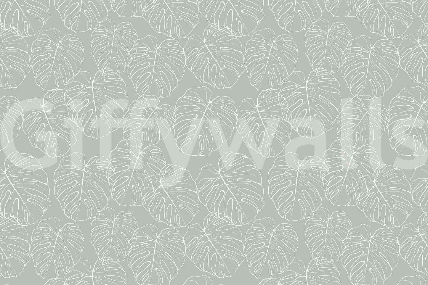 Tropical sketch, peaceful and calm